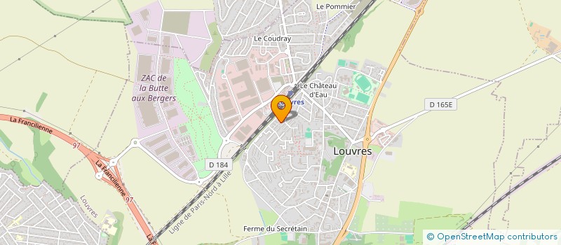 localisation de l'entreprise MONSIEUR ABDULLAH ALI  LOUVRES