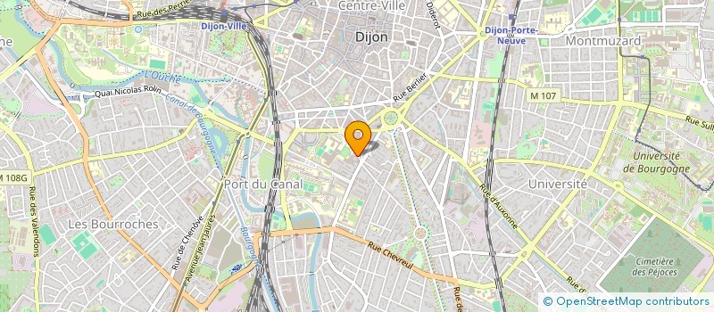 localisation de l'entreprise MONSIEUR ABDULLAH ALI MADAD  DIJON