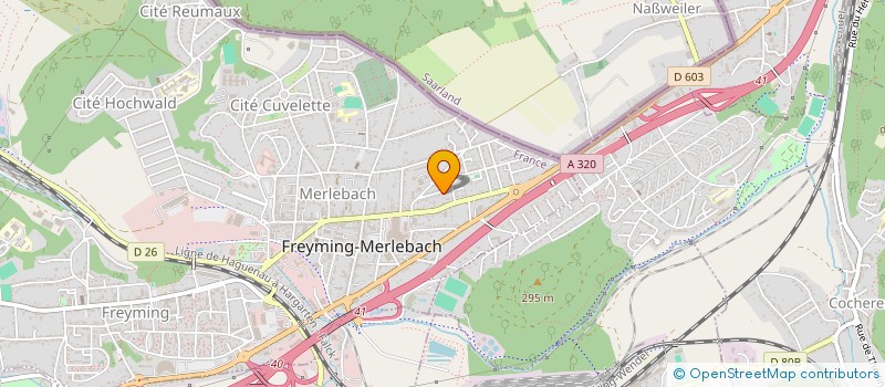 localisation de l'entreprise MONSIEUR ABDULLAH ALSALLOUM  FREYMING-MERLEBACH