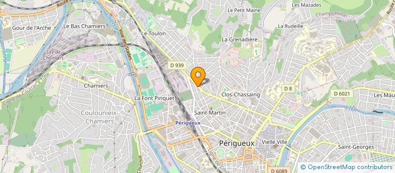 localisation de l'entreprise MONSIEUR ABDULLAH AMARKHEL  PERIGUEUX