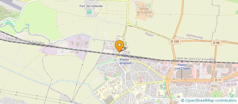 localisation de l'entreprise MONSIEUR ABDULLAH ARAYAN  PLAISIR