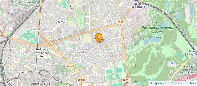localisation de l'entreprise MONSIEUR ABDULLAH ASLAN à STAINS