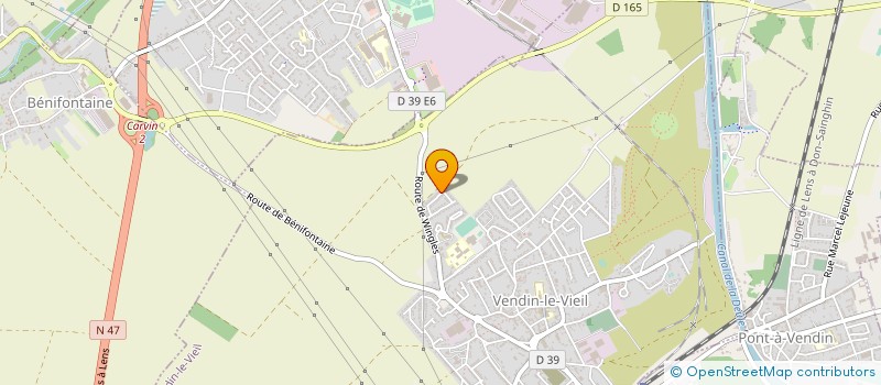 localisation de l'entreprise MONSIEUR ABDULLAH ASSASSI  VENDIN-LE-VIEIL