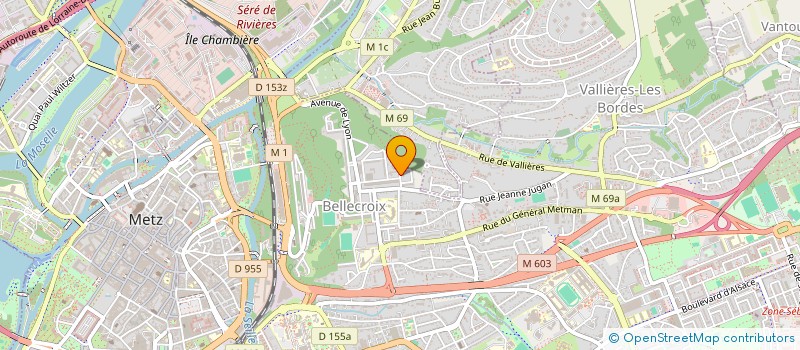 localisation de l'entreprise MONSIEUR ABDULLAH BELAL  METZ