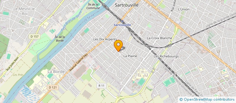 localisation de l'entreprise MONSIEUR ABDULLAH BENDJEDIDI à SARTROUVILLE