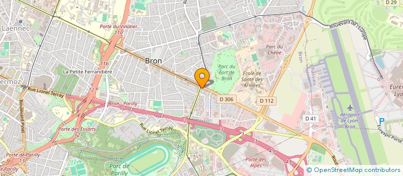 localisation de l'entreprise MONSIEUR ABDULLAH BODUR  BRON