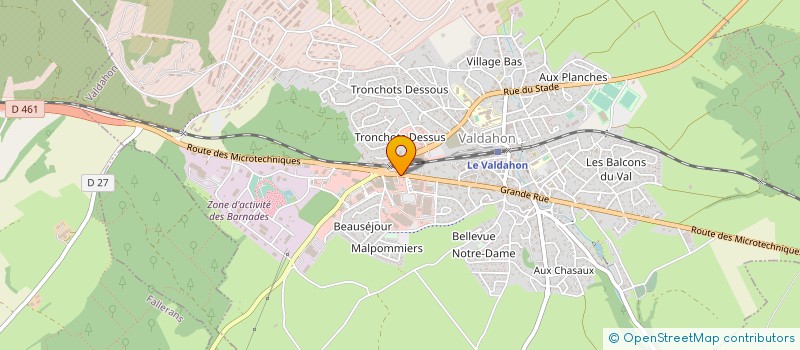 localisation de l'entreprise MONSIEUR ABDULLAH CAN  VALDAHON