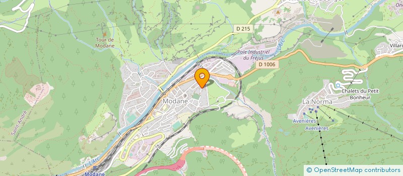 localisation de l'entreprise MONSIEUR ABDULLAH CAVUS à MODANE