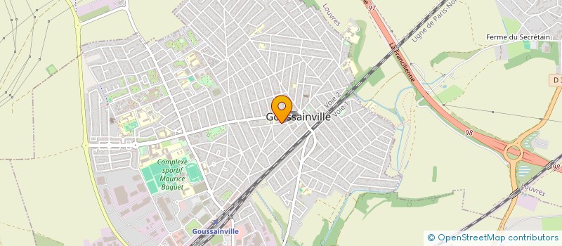 localisation de l'entreprise MONSIEUR ABDULLAH CELEBI  GOUSSAINVILLE