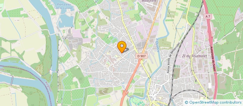 localisation de l'entreprise MONSIEUR ABDULLAH DEMIR  SORGUES