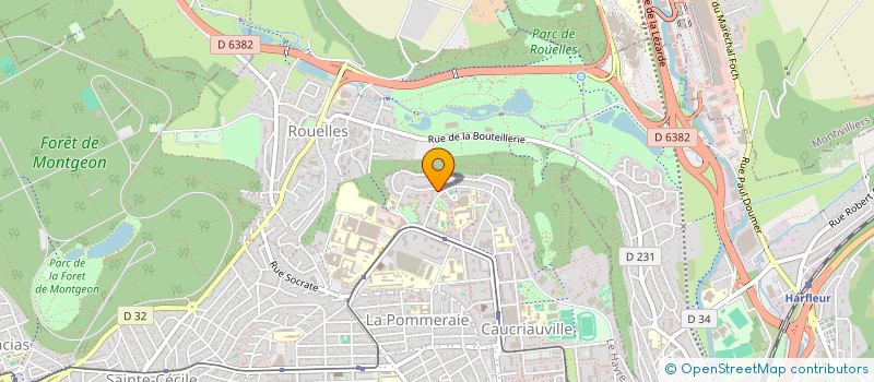 localisation de l'entreprise MONSIEUR ABDULLAH DIALLO  LE HAVRE