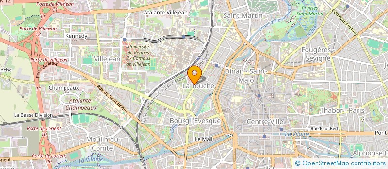 localisation de l'entreprise MONSIEUR ABDULLAH EBRAHIMI  RENNES