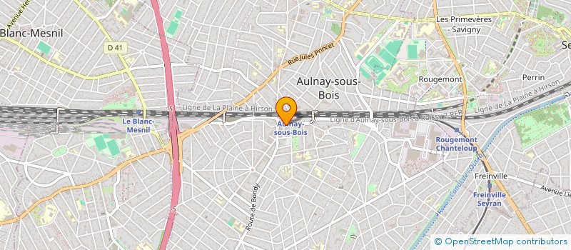 localisation de l'entreprise MONSIEUR ABDULLAH FARHAN à AULNAY-SOUS-BOIS