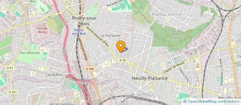 localisation de l'entreprise MONSIEUR ABDULLAH GUNDAL à ROSNY-SOUS-BOIS