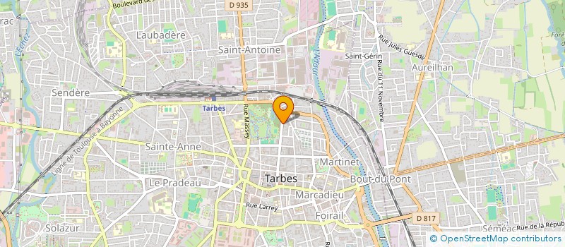 localisation de l'entreprise MONSIEUR ABDULLAH HUSAIN KHIL  TARBES