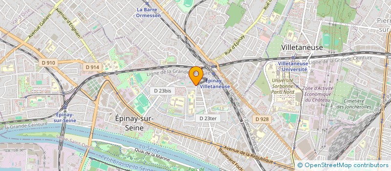localisation de l'entreprise MONSIEUR ABDULLAH KAYABAS  EPINAY-SUR-SEINE