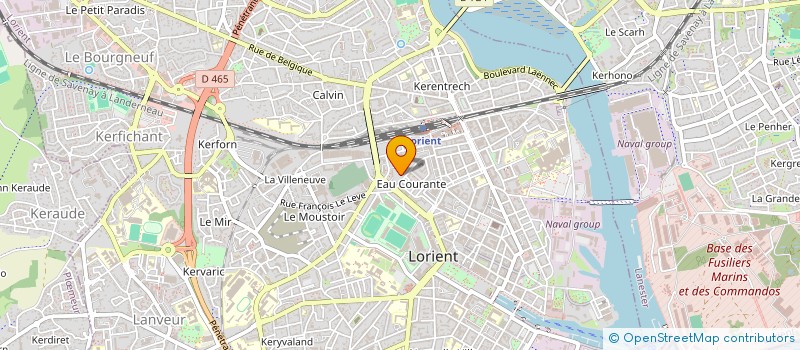 localisation de l'entreprise MONSIEUR ABDULLAH KHAN  LORIENT