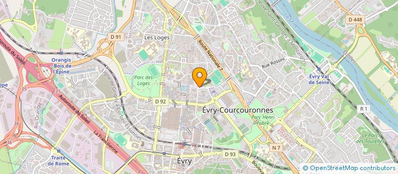 localisation de l'entreprise MONSIEUR ABDULLAH KHAWARZMI SYED à EVRY-COURCOURONNES