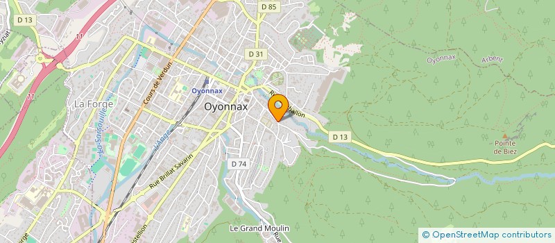 localisation de l'entreprise MONSIEUR ABDULLAH KOCABAS à OYONNAX