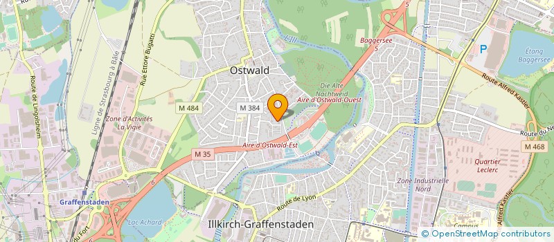 localisation de l'entreprise MONSIEUR ABDULLAH KODAT  OSTWALD