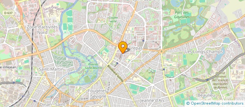 localisation de l'entreprise MONSIEUR ABDULLAH MOHAMMADI  RENNES