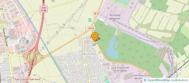 localisation de l'entreprise MONSIEUR ABDULLAH NIAZAI  REICHSTETT