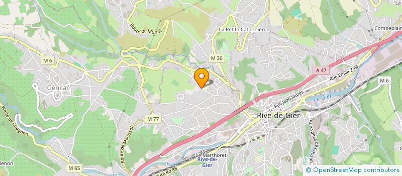 localisation de l'entreprise MONSIEUR ABDULLAH OZDEMIR  GENILAC