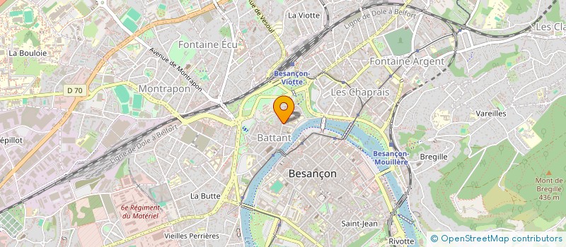 localisation de l'entreprise MONSIEUR ABDULLAH RAHMANI  BESANCON