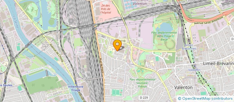 localisation de l'entreprise MONSIEUR ABDULLAH RIAZ  VILLENEUVE-SAINT-GEORGES