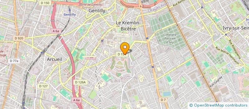 localisation de l'entreprise MONSIEUR ABDULLAH SAFI  LE KREMLIN-BICETRE