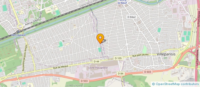 localisation de l'entreprise MONSIEUR ABDULLAH SARFRAZ à TREMBLAY-EN-FRANCE