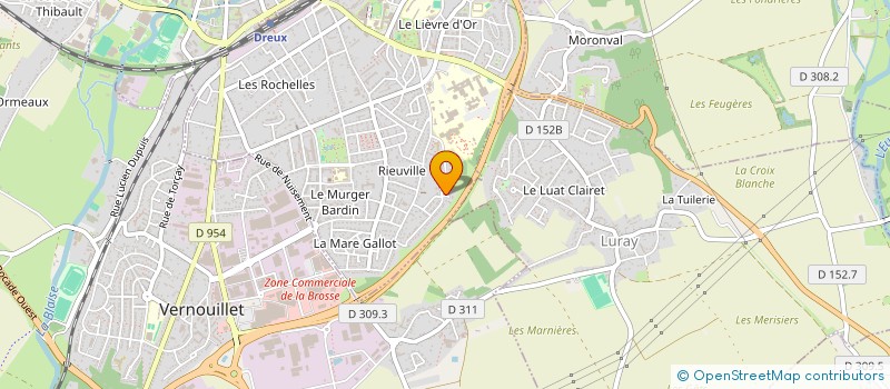 localisation de l'entreprise MONSIEUR ABDULLAH SEMERCI à DREUX