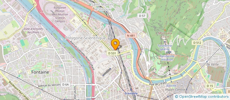 localisation de l'entreprise MONSIEUR ABDULLAH TARAKHAIL  GRENOBLE