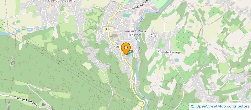 localisation de l'entreprise MONSIEUR ABDULLAH TASDEMIR  RENAGE