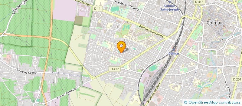 localisation de l'entreprise MONSIEUR ABDULLAH UGURLU  COLMAR