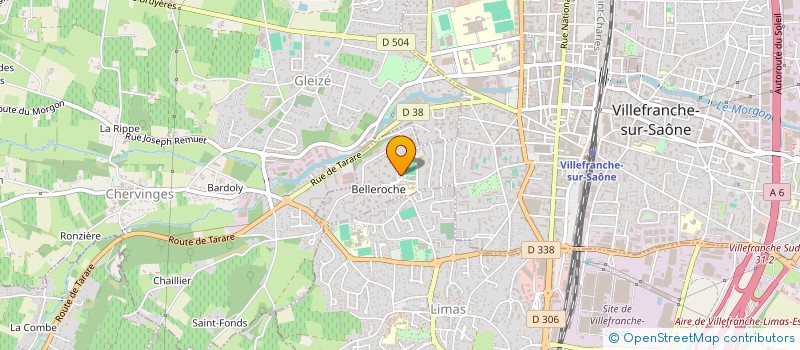 localisation de l'entreprise MONSIEUR ABDULLAH YASAR  VILLEFRANCHE-SUR-SAONE