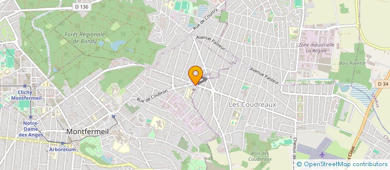 localisation de l'entreprise MONSIEUR ABDULLAH YERLI  MONTFERMEIL