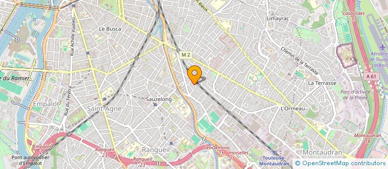 localisation de l'entreprise MONSIEUR ABDULLAH ZAZAI  TOULOUSE