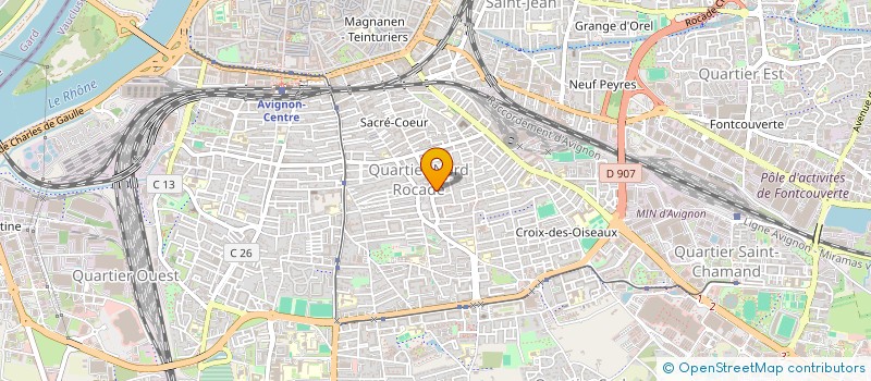 localisation de l'entreprise MONSIEUR ABDULLAHI ABDULKADIR NOORE  AVIGNON