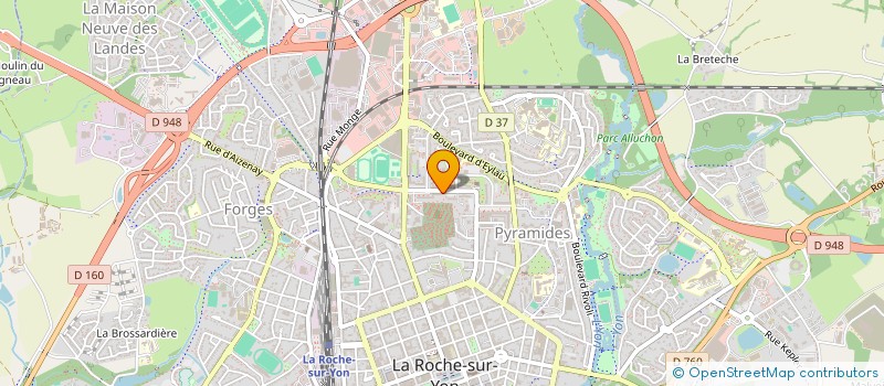 localisation de l'entreprise MONSIEUR ABDULLAHI MOALLIN à LA ROCHE-SUR-YON