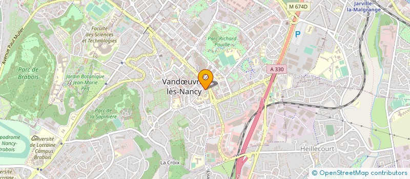 localisation de l'entreprise MONSIEUR ABDULLATIF SHARBOU  VANDUVRE-LES-NANCY