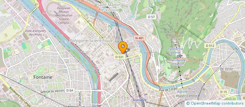 localisation de l'entreprise MONSIEUR ABDULMOQIET ALKOZAI  GRENOBLE