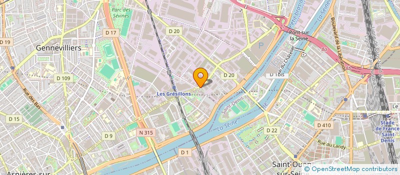 localisation de l'entreprise MONSIEUR ABDULQAYUM AZIMI à GENNEVILLIERS