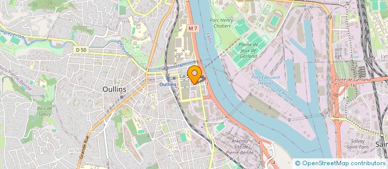 localisation de l'entreprise MONSIEUR ABDULRAHMAN ABDULLAH  OULLINS-PIERRE-BENITE