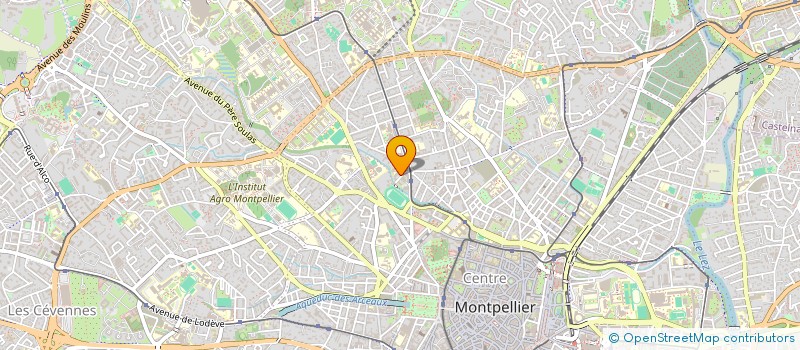 localisation de l'entreprise MONSIEUR ABDULRAHMAN AKLOFI à MONTPELLIER