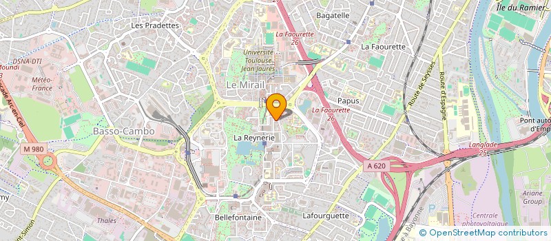 localisation de l'entreprise MONSIEUR ABDULRAHMAN AUODI  TOULOUSE