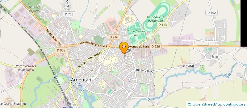 localisation de l'entreprise MONSIEUR ABDULRAHMAN MANGAL  ARGENTAN