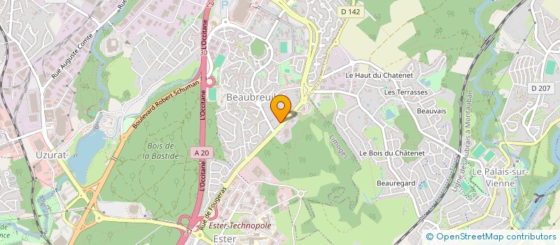 localisation de l'entreprise MONSIEUR ABDULRAHMAN MIRKHEIL à LIMOGES