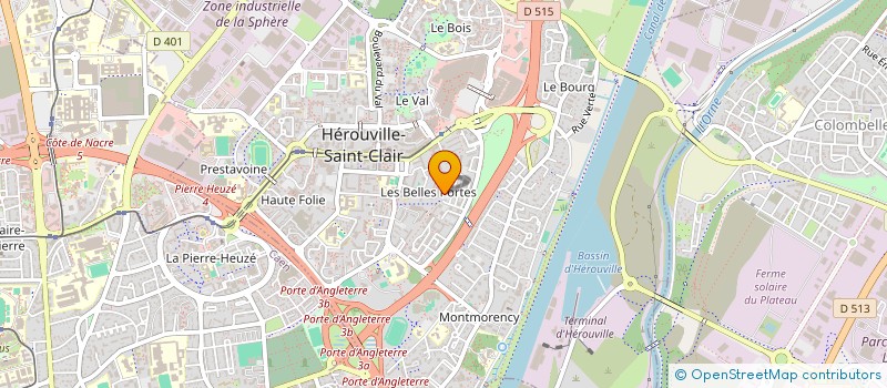 localisation de l'entreprise MONSIEUR ABDULRAHMAN NACHED à HEROUVILLE SAINT CLAIR