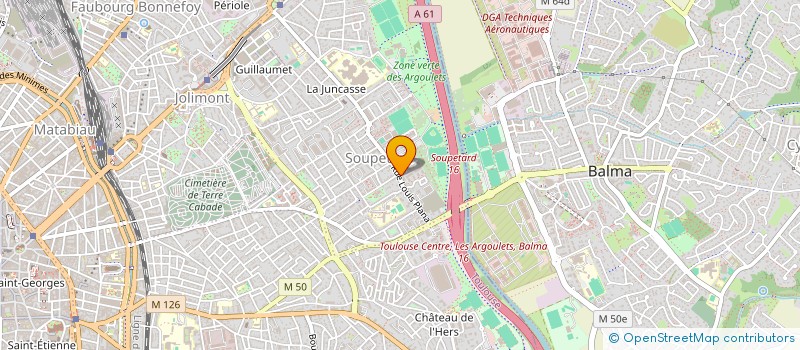 localisation de l'entreprise MONSIEUR ABDULRAHMAN NANAHA  TOULOUSE